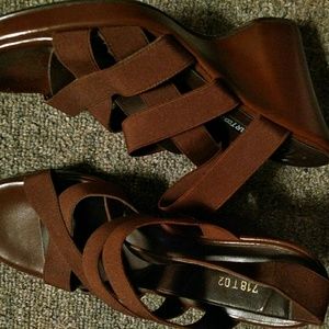 NWOT Larry Stuart Italy Made Sandal